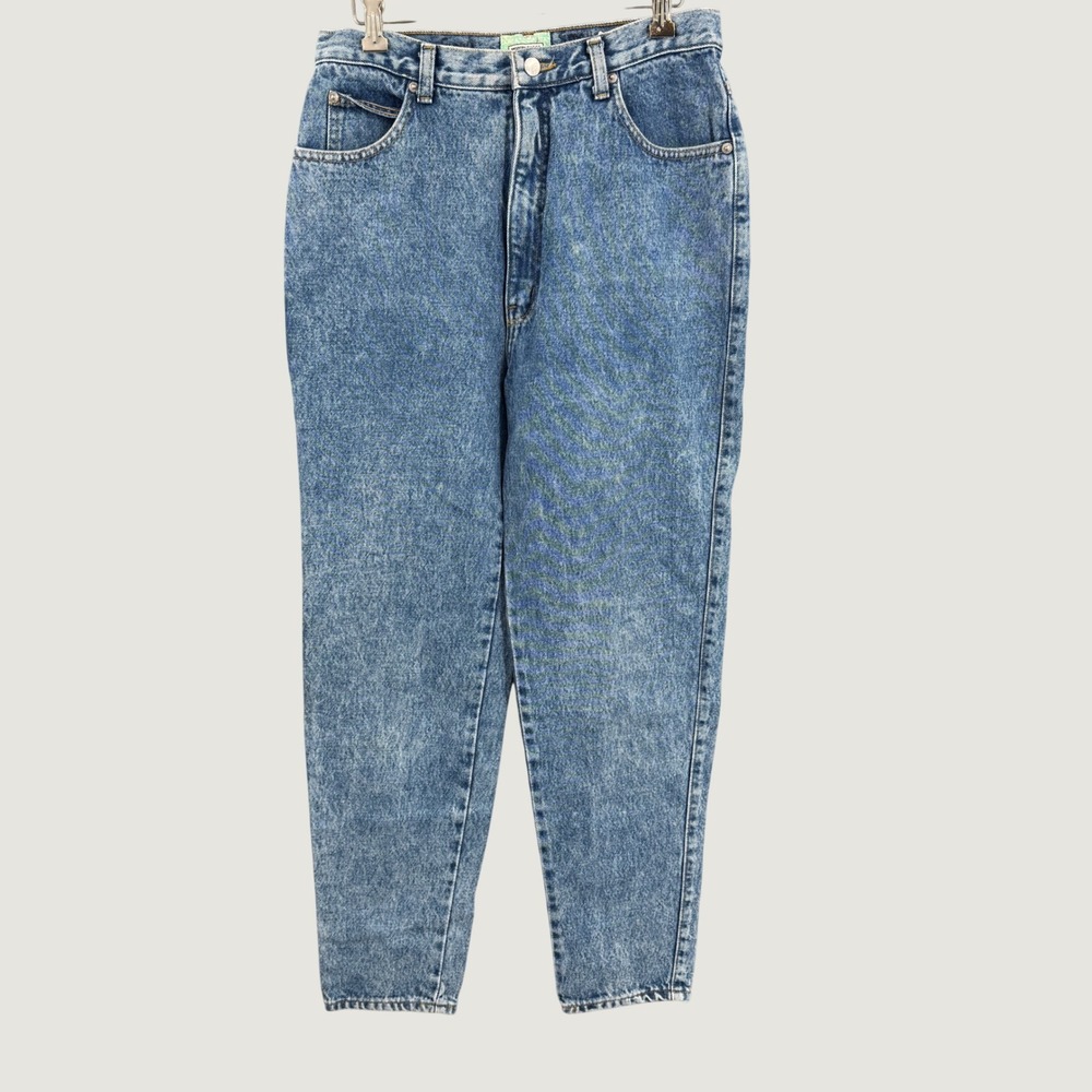 Vintage Sasson Blue Jeans High Rise Tapered Leg Made in USA Approx 30
